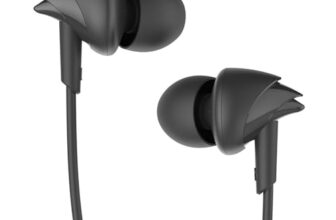 Boat Bassheads 100 In-Ear Headphones With Mic (Black)