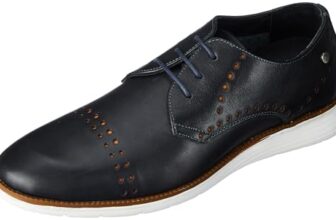 Lee Cooper Men’S Lc4954D Leather Casual Shoes_Lc4954D_Navy_41