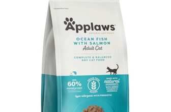 Applaws Complete Dry Food, Adult Cat, Ocean Fish with Salmon, 1.8kg (Pack of 1)
