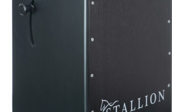 Stallion Adjustable Snare SL50-Birch Wood (H:50 W:30 L:30) – 3 Internal Snares, Black Cajons