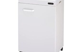 GBC Shredmaster PRO 64C Paper/CD/Credit Card Cross Cut Shredder with 22 Sheet Capacity and 40L Bin for shredding highly sensitive documents; 3 x 25 mm Confetti cut strips; 2 years warranty