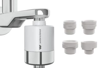 WaterScience CLEO Hard Water Softener for Tap and Shower | Shower Filter for Bathroom | Hard Water Filter for Tap – CLEO-SFU-423