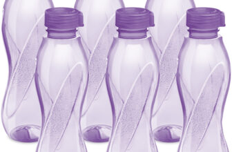 MILTON 1000 ml PET Bottle(Pack of 6, Purple)