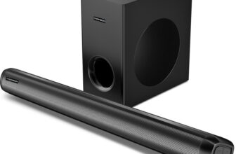 Thomson Alphabeat200, Home Theatre Sound System, Music Bar, Bass Speaker BT v5.1 200 W Bluetooth Soundbar(Black, 2.1 Channel)