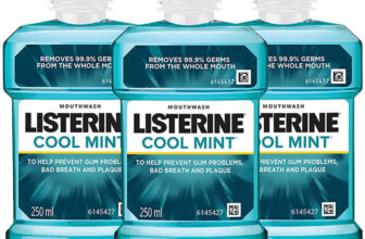 LISTERINE Cool Mint Mouthwash – (Pack of 3 – 250ml each) – Coolmint(750 ml)