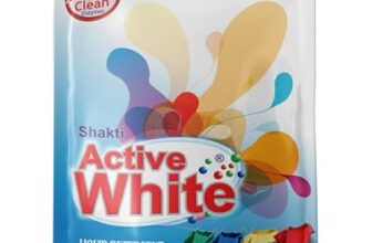 Active White Liquid Detergent – 5L Mega Pack | Lavender Fragrance | Front Load & Top Load Machine Wash & Bucket Wash Expert | Powerful Stain Removal | Gentle on Clothes | Value Family Refill Pack