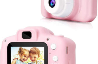 VeeDee Kids Camera Baby Pink Digital Compact Camera (Designed in SLR Style for Kids) Point & Shoot Camera(Pink)
