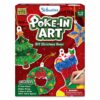 Skillmatics Poke-in Art – Christmas Decor, Mess-Free Art for Kids, DIY Craft Kits, Creative Activity, Fine Motor Skills, Gifts for Ages 4, 5, 6, 7, 8, 9, 10, 11, 12