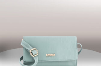 Fastrack Women Green Sling Bag