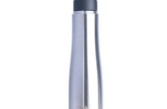 Clazkit Optimus Sporty Stainless Steel Water Bottle 1000ml |ISI Certified| Leakproof, Rust-Free, BPA-Free, Durable for College, Fridge, Sports, Gym, Yoga & Office – Easy to Clean & Reusable