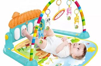 ToysBuddy Kick and Play Multi-Function ABS High Grade Plastic Piano Baby Gym and Fitness Rack Products
