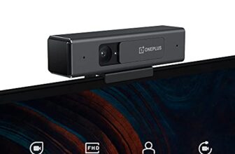 OnePlus Full HD USB Resolution TV Camera (only Compatible for OnePlus Q and U Series TVs) | Privacy Protection (Grey) (2021 Model)