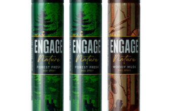Engage Nature 2x Forest Fresh + 1x Woody Musk Deo Spray Combo for Men 150ml x3 Deodorant Spray  –  For Men(450 ml, Pack of 3)