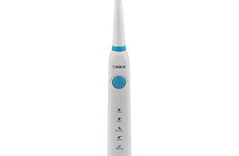Wurze Sonic Electric Rechargeable Toothbrush 1901 Series with Sonic Technology, for Men, Women, Adults with 5 Modes Better Interdental Cleaning | Ipx7 Waterproof | 40,000 Strokes/min | 4 Hour Charge Lasting Upto 30 Days | 3 Brush Head | Extra Soft Bristles
