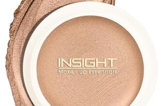 INSIGHT Highlighter for Face & Body – Angelic Beauty | Glitter Shimmer Makeup | Creamy, Lightweight, Easy to Blend, Long-Lasting Glow | 3.5g