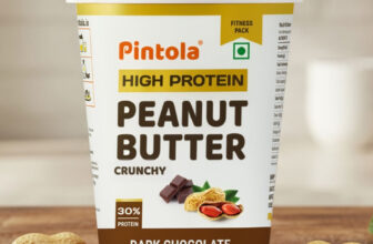 Pintola HIGH Protein Peanut Butter (Dark Chocolate) (Crunchy)(510 g)