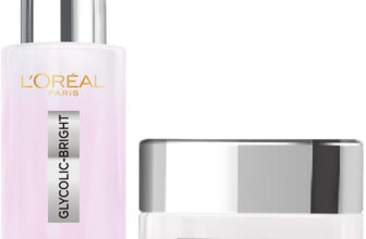 L’Oréal Paris Glycolic Bright Alia Combo, Dark Spot Brightening Serum 15ml + Glowing Day Cream 15ml(2 Items in the set)