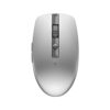 HP 710 Rechargeable Silent Mouse/6 programmable buttons/90-day Rechargeable Battery Life Track-On Glass Sensor(Silver)