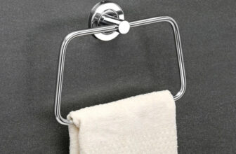 Citrine Steel Towel Ring, Napkin Ring, Towel Holder, Towel Hanger for Bathroom, Kitchen” Silver Towel Holder(Stainless Steel)