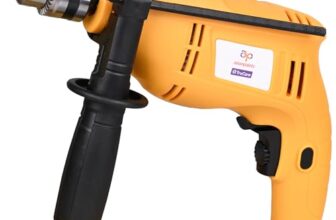 Asian Paints Trucare Impact Drill 10mm 550W| For Home & DIY Use, Yellow