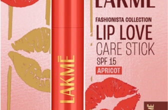 Lakmé Lip Love SPF 15 Apricot(Pack of: 1, 4.5 g)