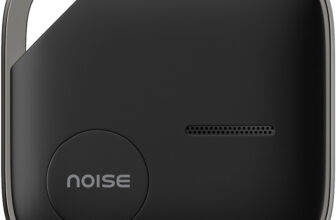 Noise Smart Tag 1 Tracker: Compatible with Apple & Android, 1 Year Battery Location Smart Tracker(Charcoal)