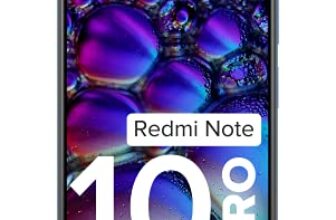 Redmi Note 10 Pro Max (Dark Nebula, 6GB RAM, 128GB Storage) -108MP Quad Camera | 120Hz Super Amoled Display