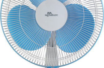 RR Centaur with 2 Year Warranty 400 mm Table Fan(1 Star | Blue, White | Pack of 1)