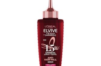 L’Oréal Paris Fall Resist Anti Hair Fall Serum with 1.5% Aminexil, Caffeine & Arginine for lesser visible scalp & hair fall, 102ml