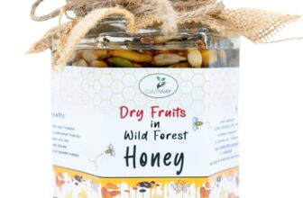 Cultiway Organics Wild Forest Honey [Pure, Natural, Raw and Original] & Nuts – Mixture of Seeds, Nuts & Dry Fruits – 250 Grams