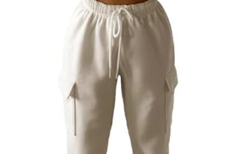 KOTTY Women’s Co-Ords Solid Sweatshirt With Sweatpant (White,M)_KTTWINTERSET134M