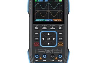 Yellow Tommy Handheld Dual Channel 3-in-1 10MHz 50MS/s Oscilloscope + Digital Multimeter + DDS Function Generator | 2C23T |