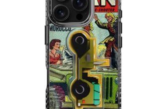 DailyObjects Polycarbonate Battle Jeep Stride 2.0 Magnetic Case Cover Compatible with iPhone 16 Pro | Wireless Charging Slim Back Cover | 2 Layer Edge Protection & Shockproof, Multi Colour