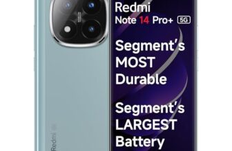 Redmi Note 14 Pro+ 5G Spectre Blue 8GB RAM 128GB Storage| 50 MP Triple Camera with Telephoto | Corning Gorilla Glass Victus 2 | IP 68 | SD 7s Gen 3