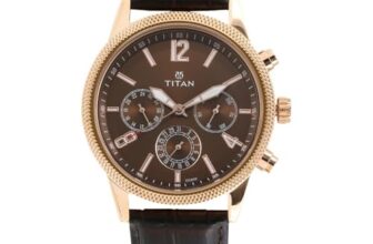 Titan Neo Analog Brass Dial Men’s Watch-NM1734WL01 / NL1734WL01/NP1734WL01