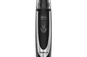 Havells Ne6322 Nose&Ear Hair Trimmer,Battery Operated&Easy To Carry (Black), Unisex