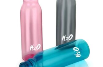 Clazkit PET Bottle | Leak proof and Break proof | Perfect for staying hydrated at the school,college, work, gym and outdoor adventures Water Bottle | 1000ml X 3 | Color May Vary