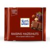 Ritter Sport Raisins & Hazelnut Milk Chocolate 100 Grams | Imported Chocolate from Germany