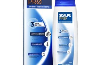 Scalpe Pro Daily Anti-Dandruff Shampoo | Removes Dandruff from Source | Prevents Itching & Irritation | Scalpe Science | Climbazole Formulation | Dermatologically Tested | For Women & Men | 400ml