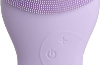 AGARO 33537 CM2107 Sonic Facial Cleansing Massager & brush, Hygienic Soft Silicone Massager(Purple)