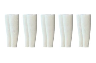 FRONTIER FT701 Cotton Safety Sleeves | Lightweight, Arm Protection Double Ply Cool & Breathable Sleeves | 100% Cotton Knit for Comfort or Dexterity | Pack of 5