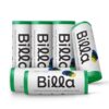 BILLA Garbage Bags Medium Size Green | 19 x 21 Inches (48×56 CM) | Strong Dustbin Bags medium & Polythene Covers for Daily Waste | Durable Trash Bin Bags (180 bags, 6 Roll)