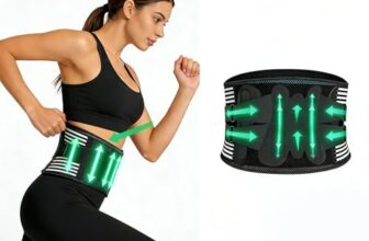 Back Pain Relief Belt for Women & Men, Adjustable Back Support Belt with Breathable Fabric, Posture Corrector for Herniated Disc & Sciatica, Lightweight Waist Belt for Daily Use