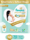Pampers Premium Care Pants with 360 Cottony Softness – New Born(70 Pieces)