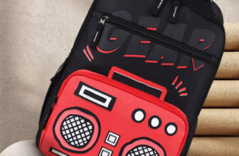 Gear Sound Break 17″ Boys 29 L Backpack(Black, Red)