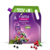 Fiama Body Wash Shower Gel Blackcurrant & Bearberry, 1.4L Bodywash Refill Value Pouch for Women & Men with Skin Conditioners for Radiant Glow, Skin Friendly pH