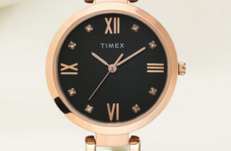 TIMEX Black Dial Analog Watch  – For Women
