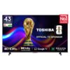 Toshiba 108 cm (43 inches) C350NP Series 4K Ultra HD Smart LED Google TV 43C350NP (Black)