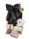 Gift Hamper for Girls and Woman – Hair Accessories Combo with Handmade Satin Scrunchies, Handmade Pearl Bow Clip,Infinity Pendant, Claw Clip & Earrings | Birthday,Valentine’s Day & Special Occasion Gift (Pack of 6)