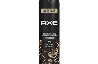 Axe Dark Temptation Long Lasting Deodorant Bodyspray for Men 215 ml